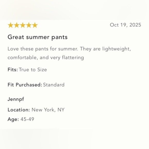 NWT Size 32 Tall -The Colette Linen blend Full Length Wide Leg Pants (US$ 148) - Picture 15 of 15